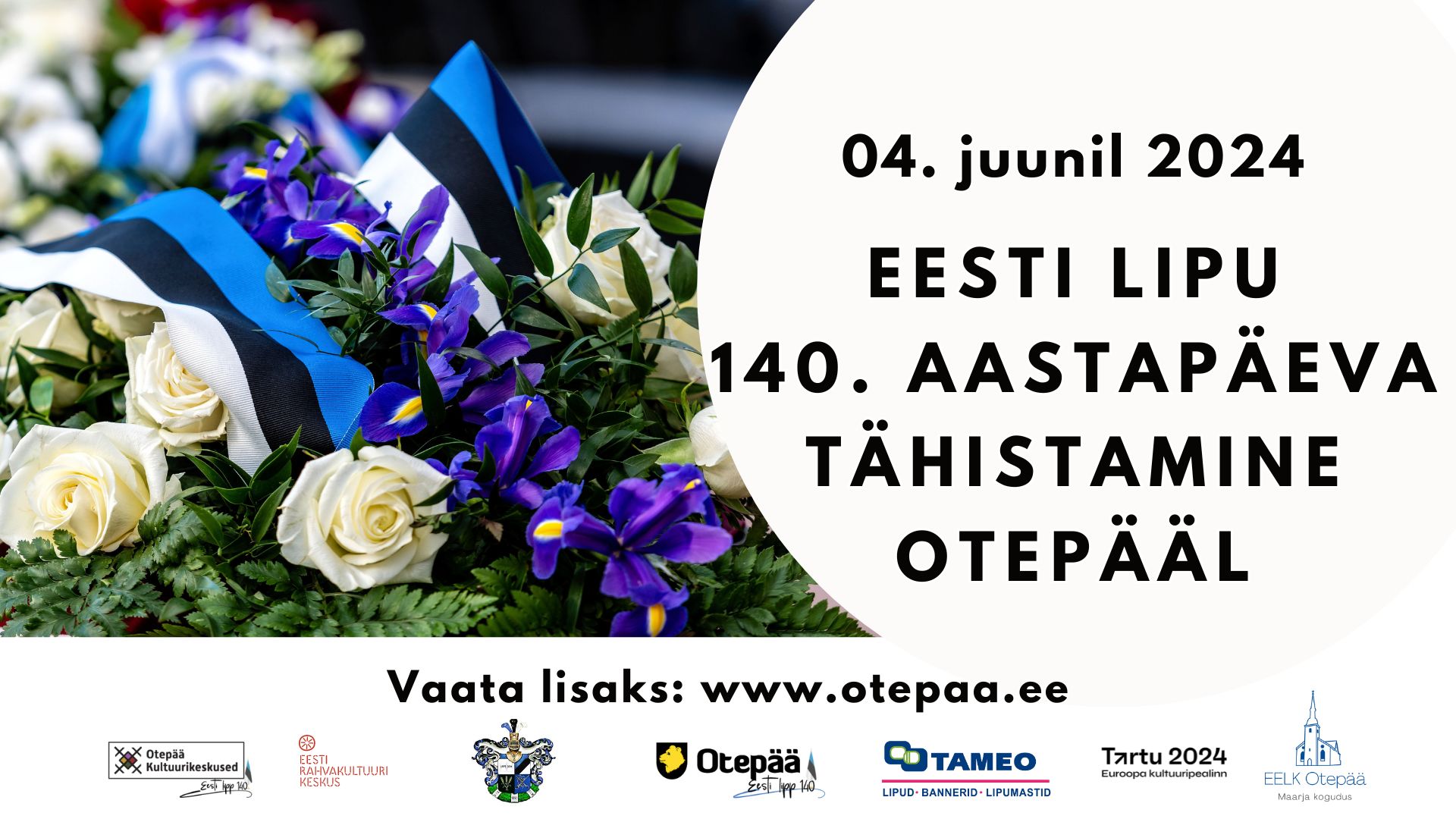 Eesti Lipu 140. aastapäeva tähistamine Otepääl