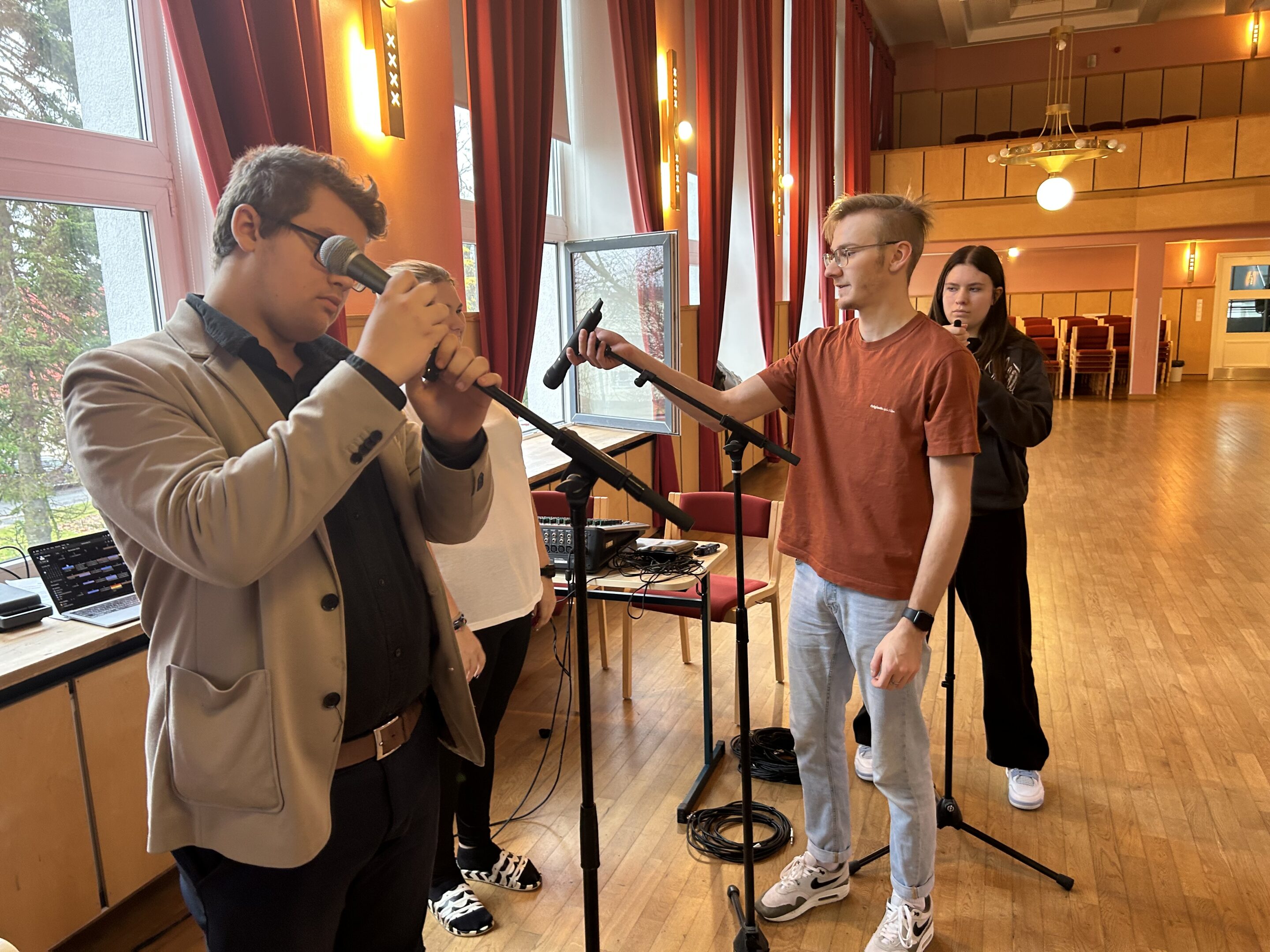 Meediaringi õpilased osalesid helitehnika koolitusel