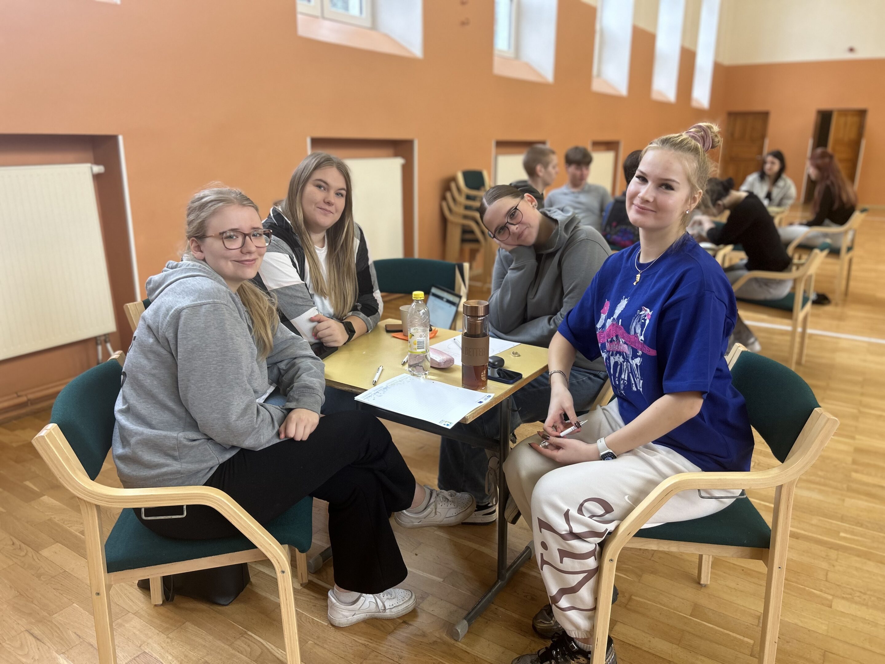 Õpilasesinduse liikmed osalesid Tõrvas projektikoolitusel