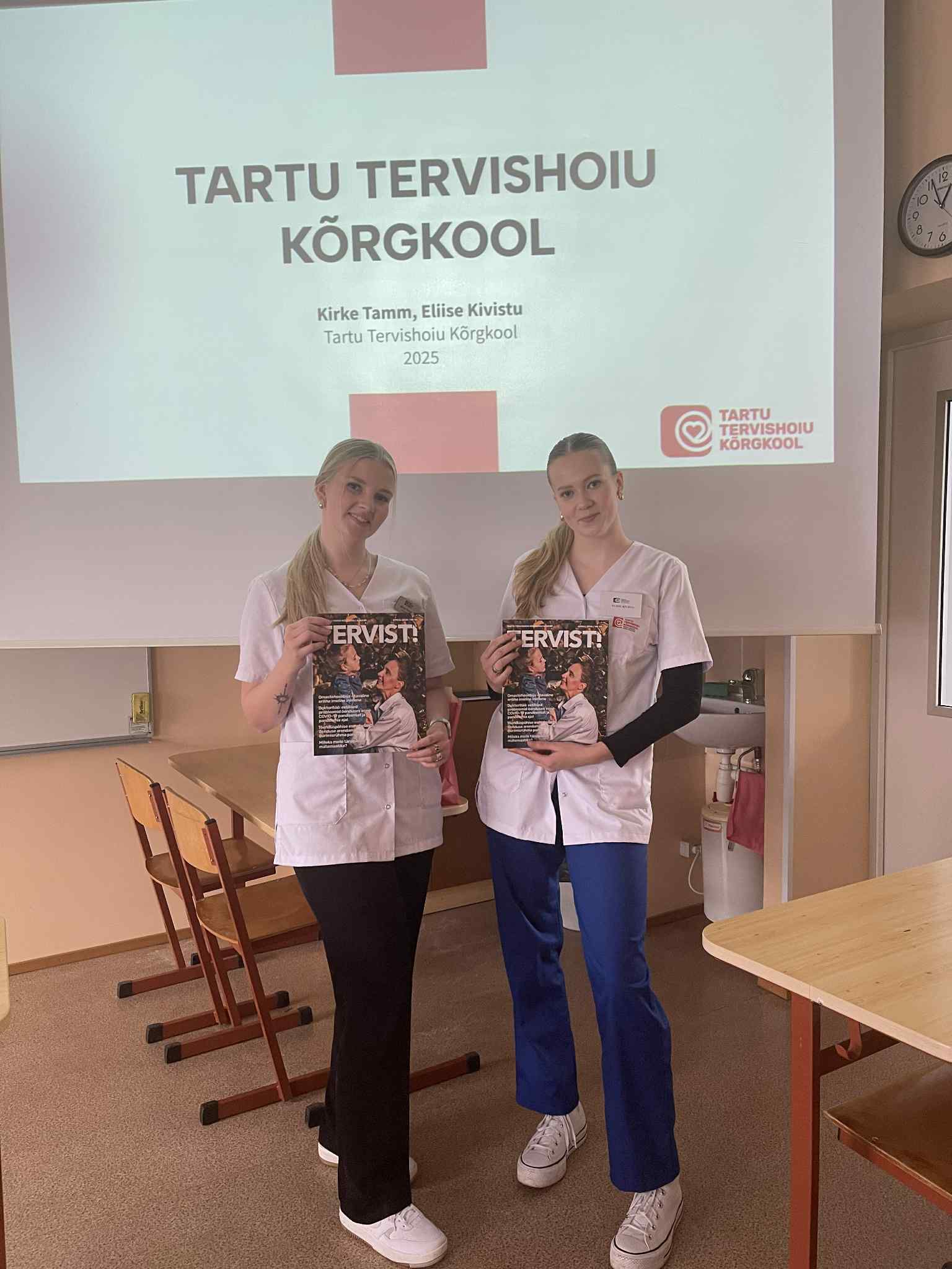 Teadmisi kogumas Tartu Tervishoiu Kõrgkooli kohta