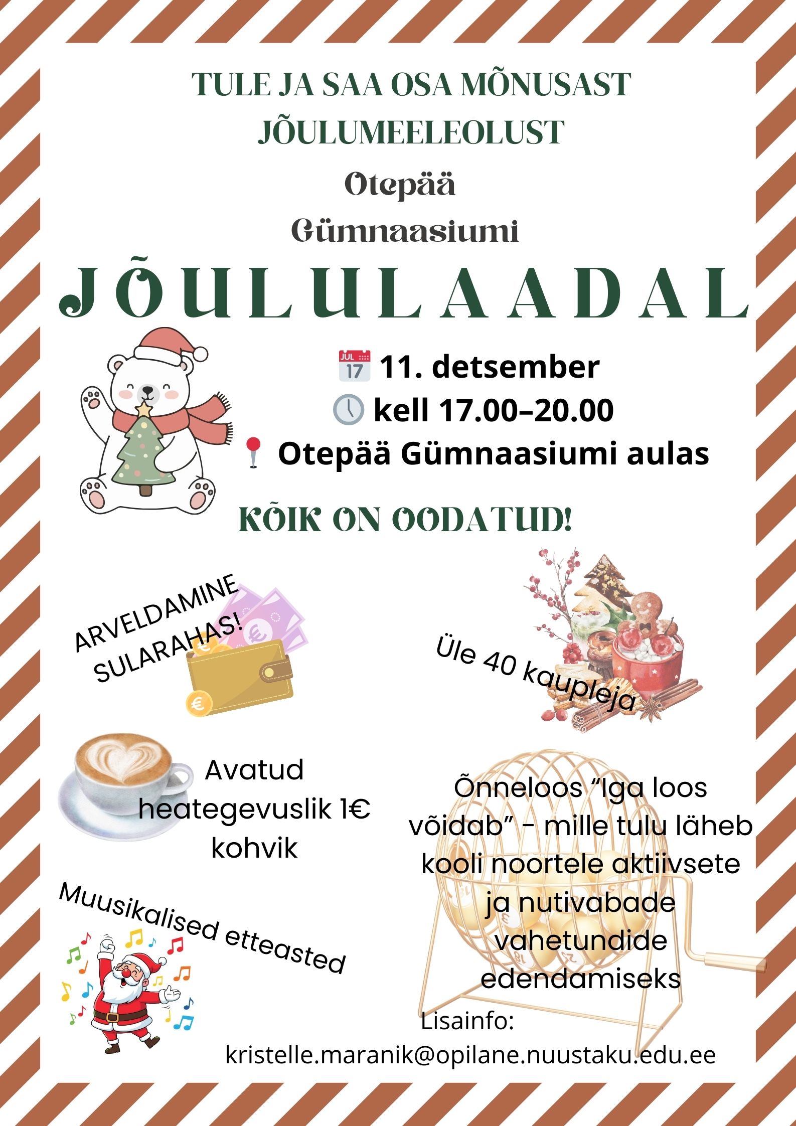Jõululaat sel neljapäeval!