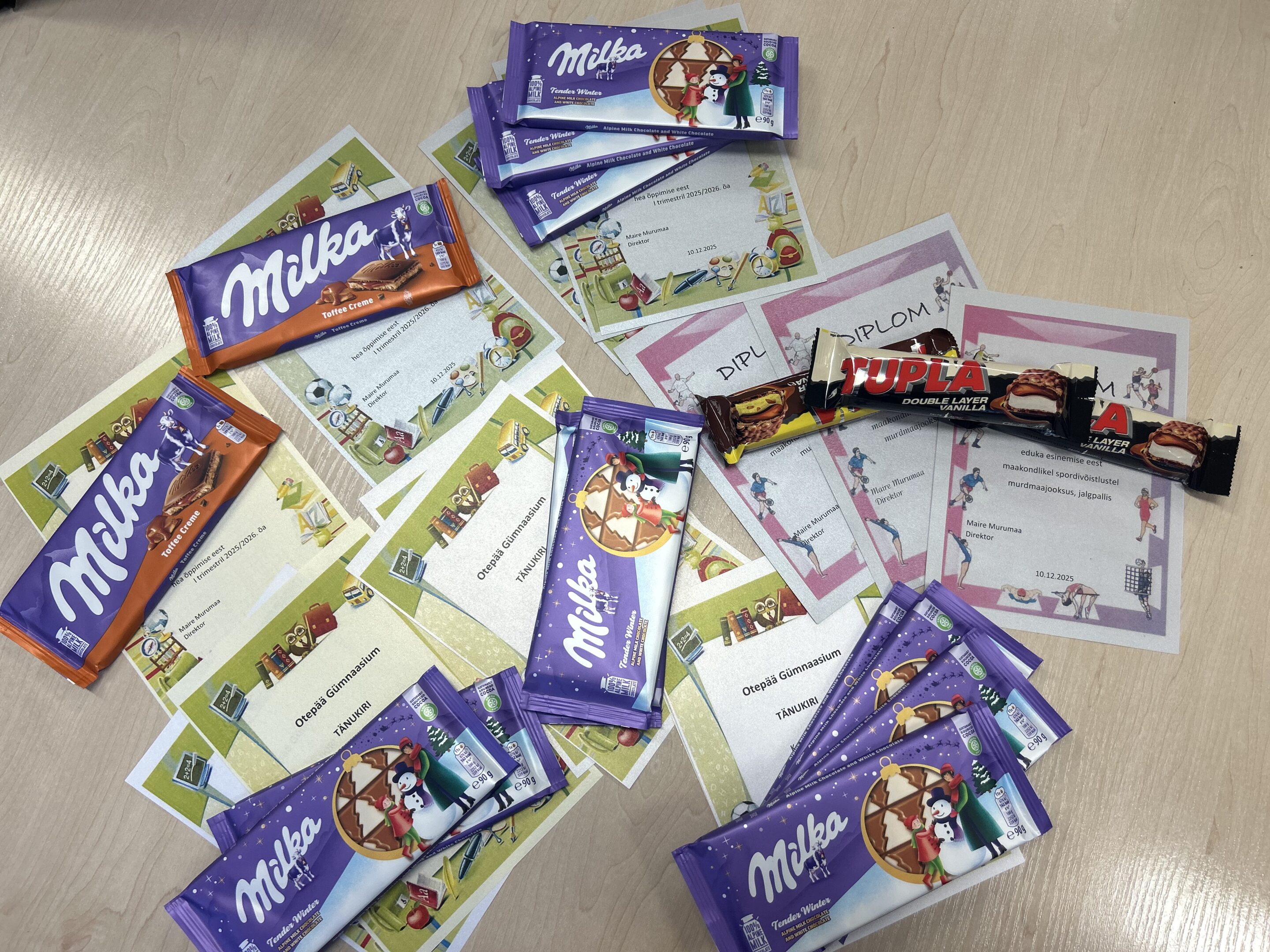 Otepää Gümnaasium tunnustab ja tänab