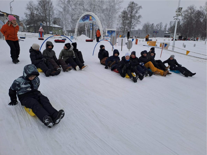 Lõbus algus koolitundidele Winterplace`is