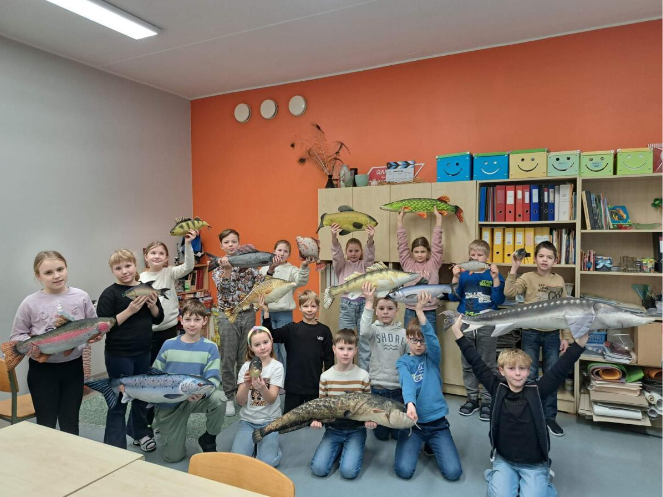 3. a klass osales õppeprogrammis “Kalapäev – õpime ja kokkame”
