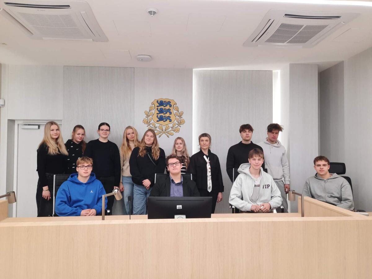 Õppekäik kohtumajja