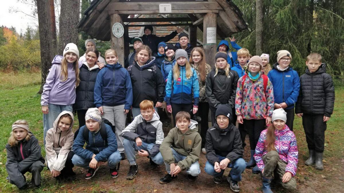 5. klassi õpilased tutvusid vee-elustikuga
